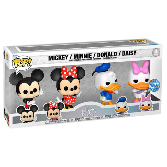 blister of 4 pop figures disney classic exclusive