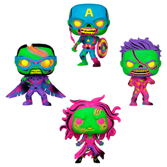 Blisterpackung mit 4 POP Figuren Marvel What If     exklusiv