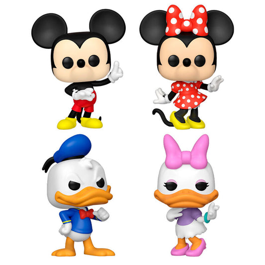 Blister da 4 statuette POP Disney Classic Exclusive