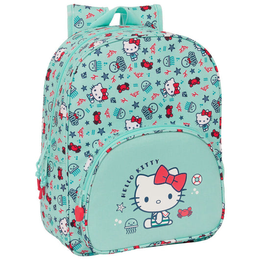 sea lovers hello kitty backpack 34cm adaptable