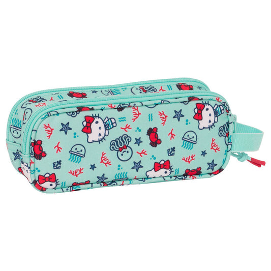 Astuccio doppio per matite Sea Lovers Hello Kitty