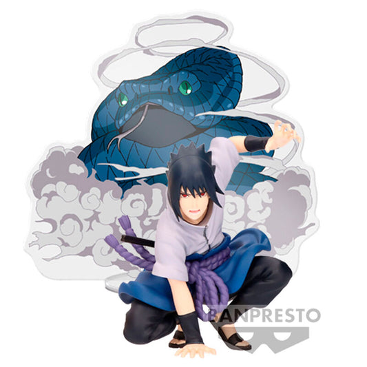 Action figure Sasuke Uchiha Special Panel Spectacle Naruto Shippuden 9cm
