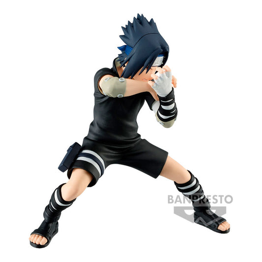Action figure di Sasuke Uchiha III Vibration Star di Naruto Shippuden 14 cm