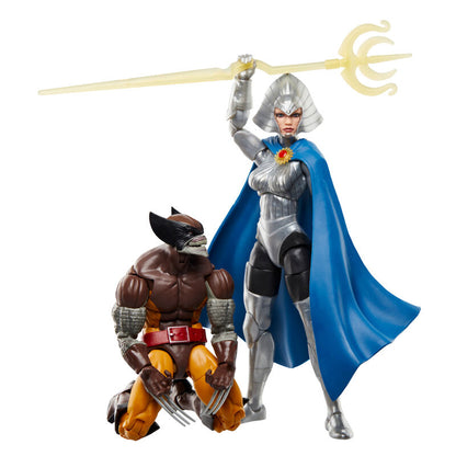 Blister figures Wolverine and Lilandra NeramaniLegends Series Marvel 15cm