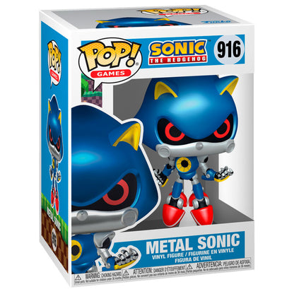 pop figure sonic the hedgehog metal sonic