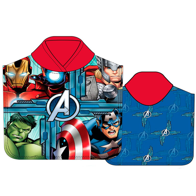 avengers microfiber towel poncho
