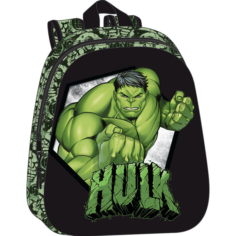 3d hulk marvel backpack 33cm