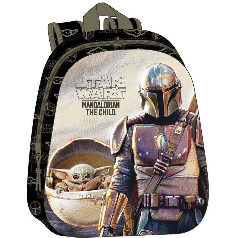 the mandalorian star wars 3d backpack 33cm