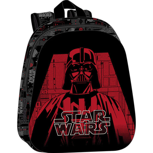 3d darth vader star wars backpack 33cm