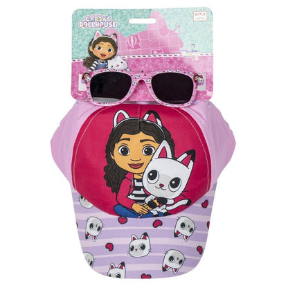 Gabby's Dollhouse hat and sunglasses set