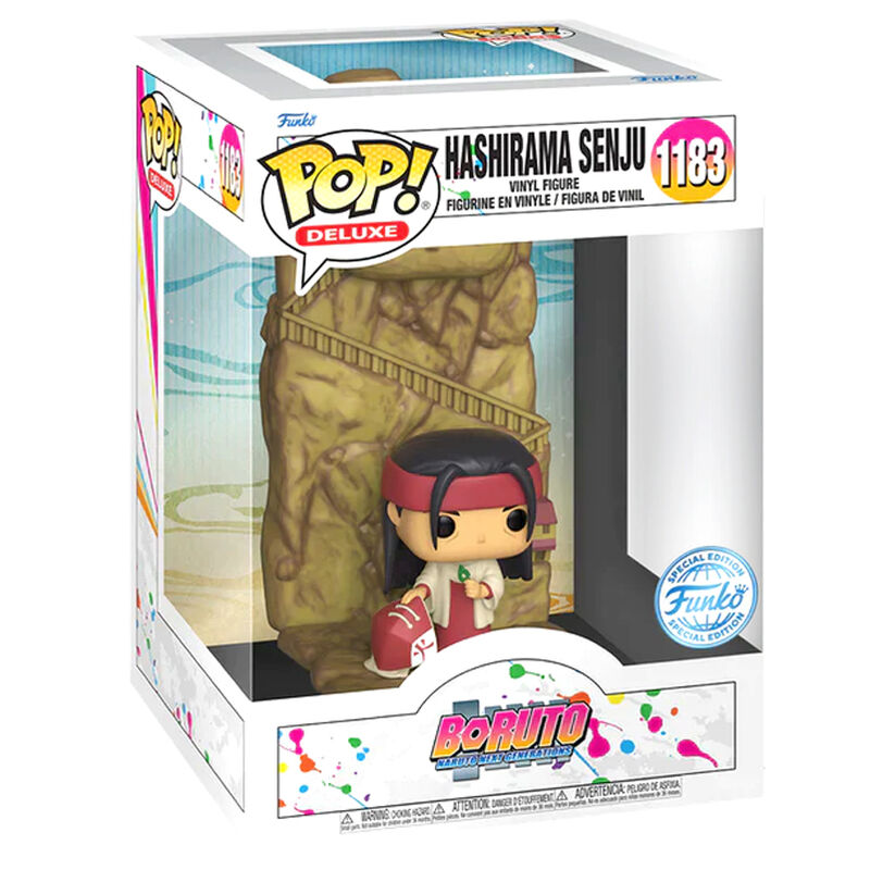pop deluxe figure boruto hashirama senju exclusive