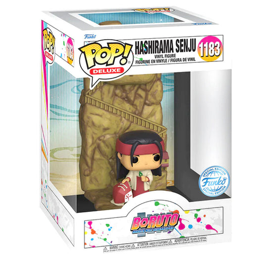 pop deluxe figure boruto hashirama senju exclusive