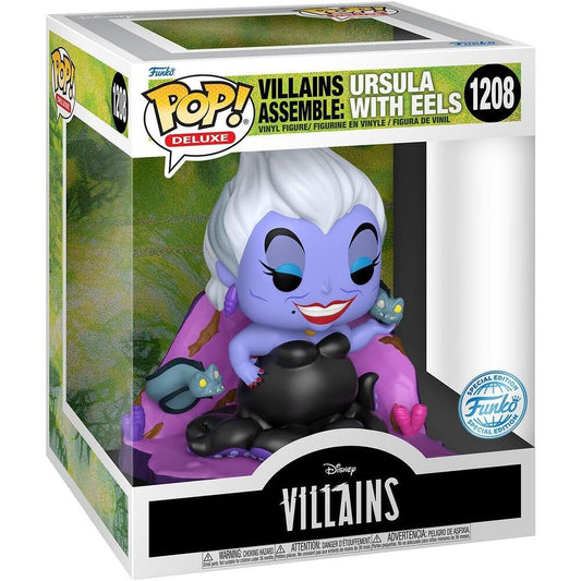 Figura POP exclusiva de Úrsula villana de Disney