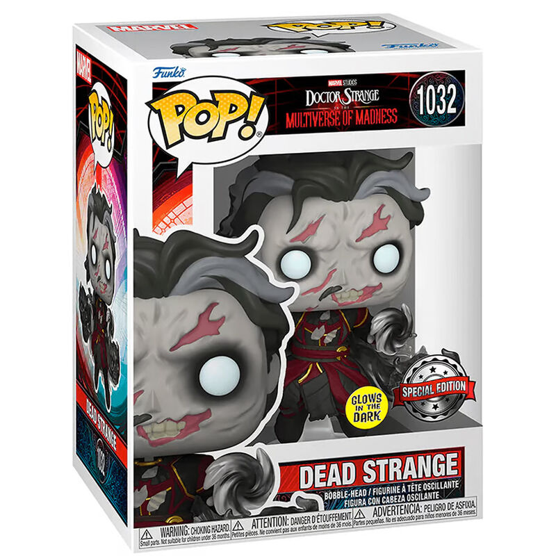 Figura POP exclusiva do Doutor Estranho: Multiverso da Loucura - Estranho Morto