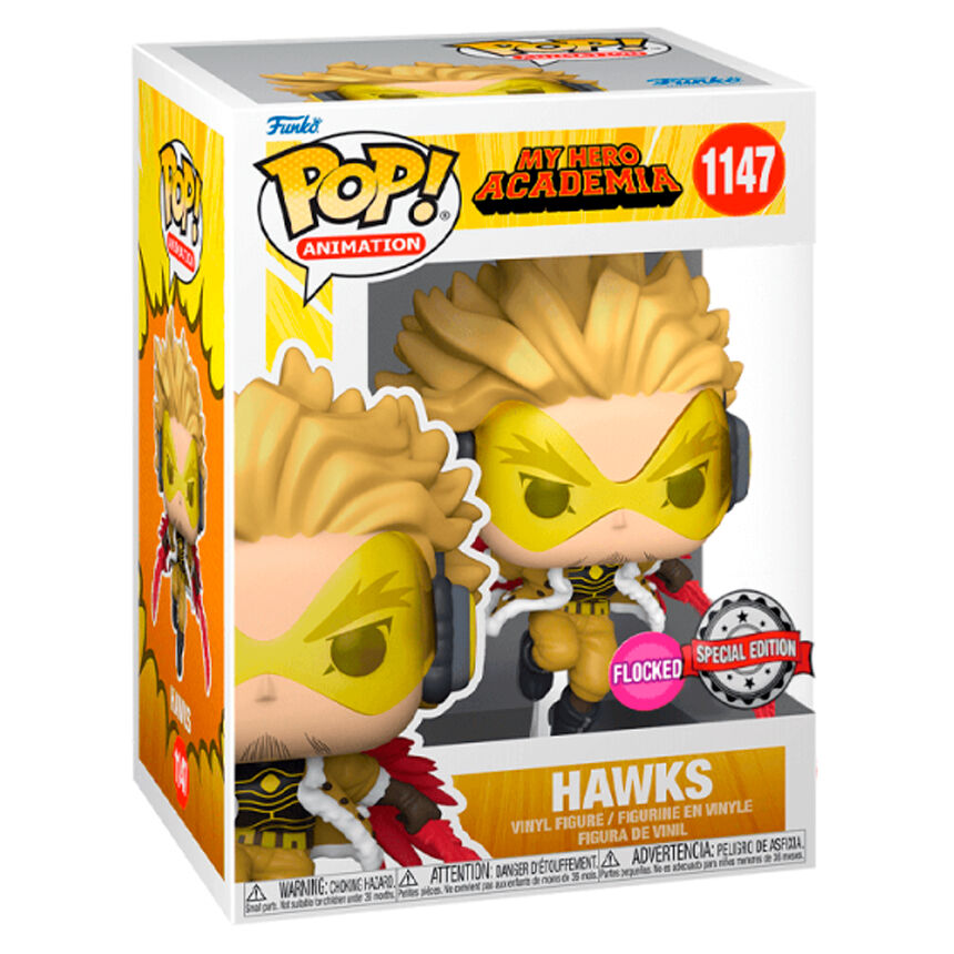 pop figure my hero academia hawks exclusive