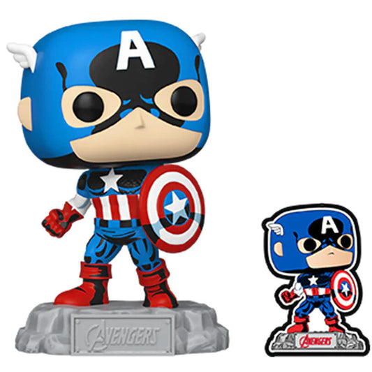 marvel pop figure the avengers captain america exclusive