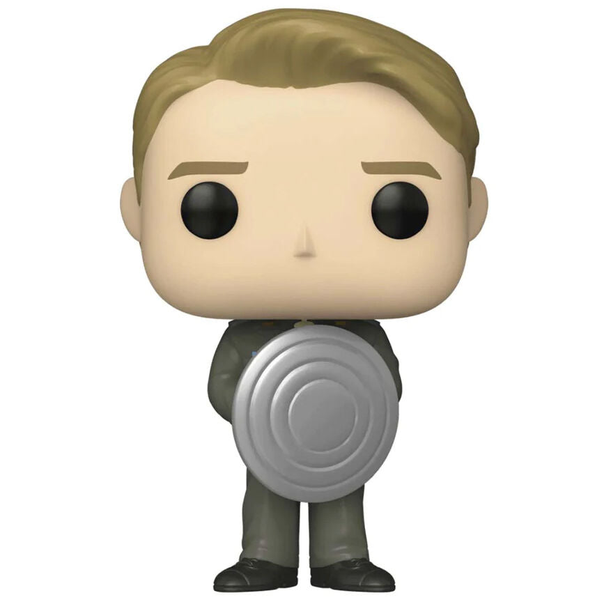 Figura POP de Capitán América de Marvel (Exclusiva)