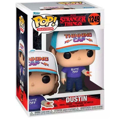 stranger things dustin exclusive pop figure