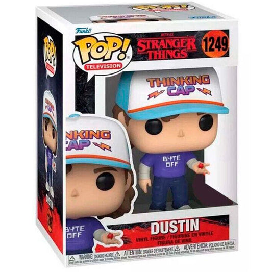 stranger things dustin exclusive pop figure