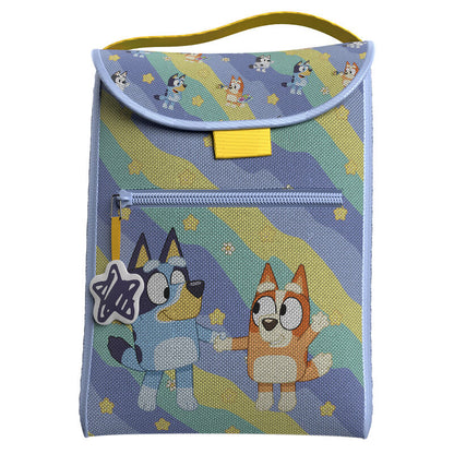 light waves bluey lunch bag