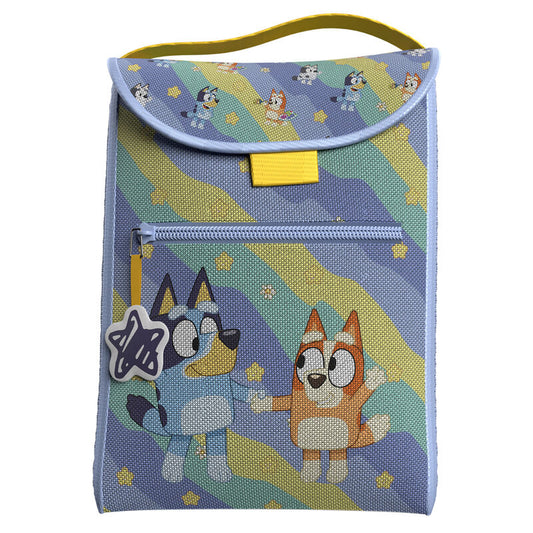 light waves bluey lunch bag