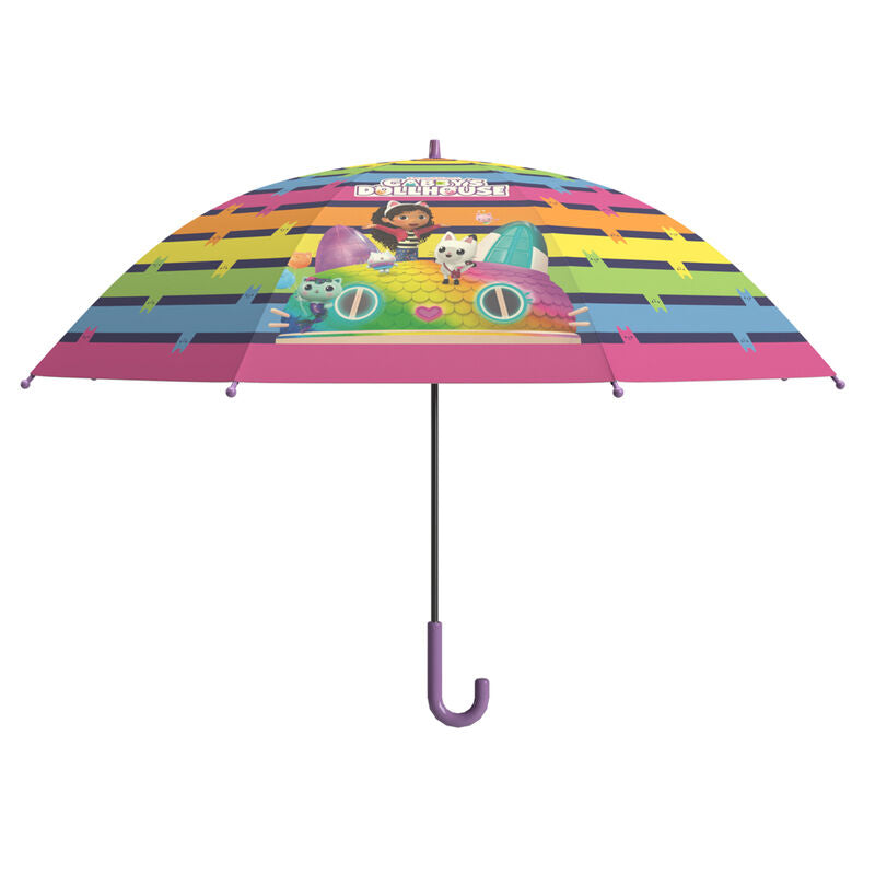 gabby's dollhouse automatic umbrella 48 cm