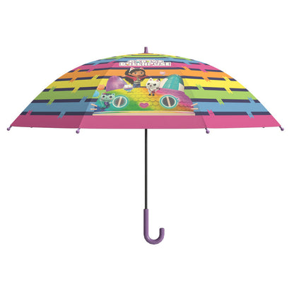 gabby's dollhouse automatic umbrella 48 cm