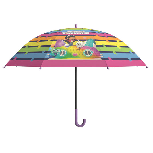 gabby's dollhouse automatic umbrella 48 cm