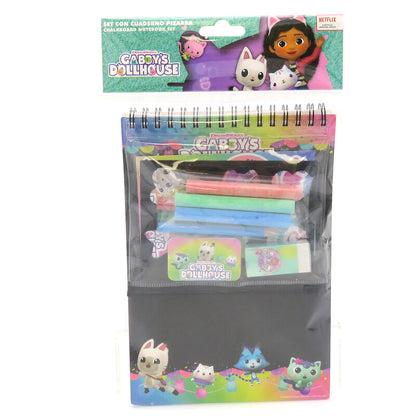 gabby's dollhouse chalkboard notebook set