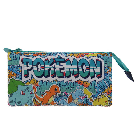 urban colors pokemon triple adaptable pencil case