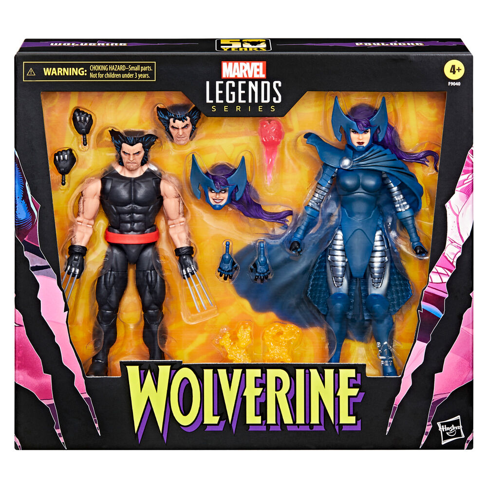 blister figures wolverine legends series marvel 15cm