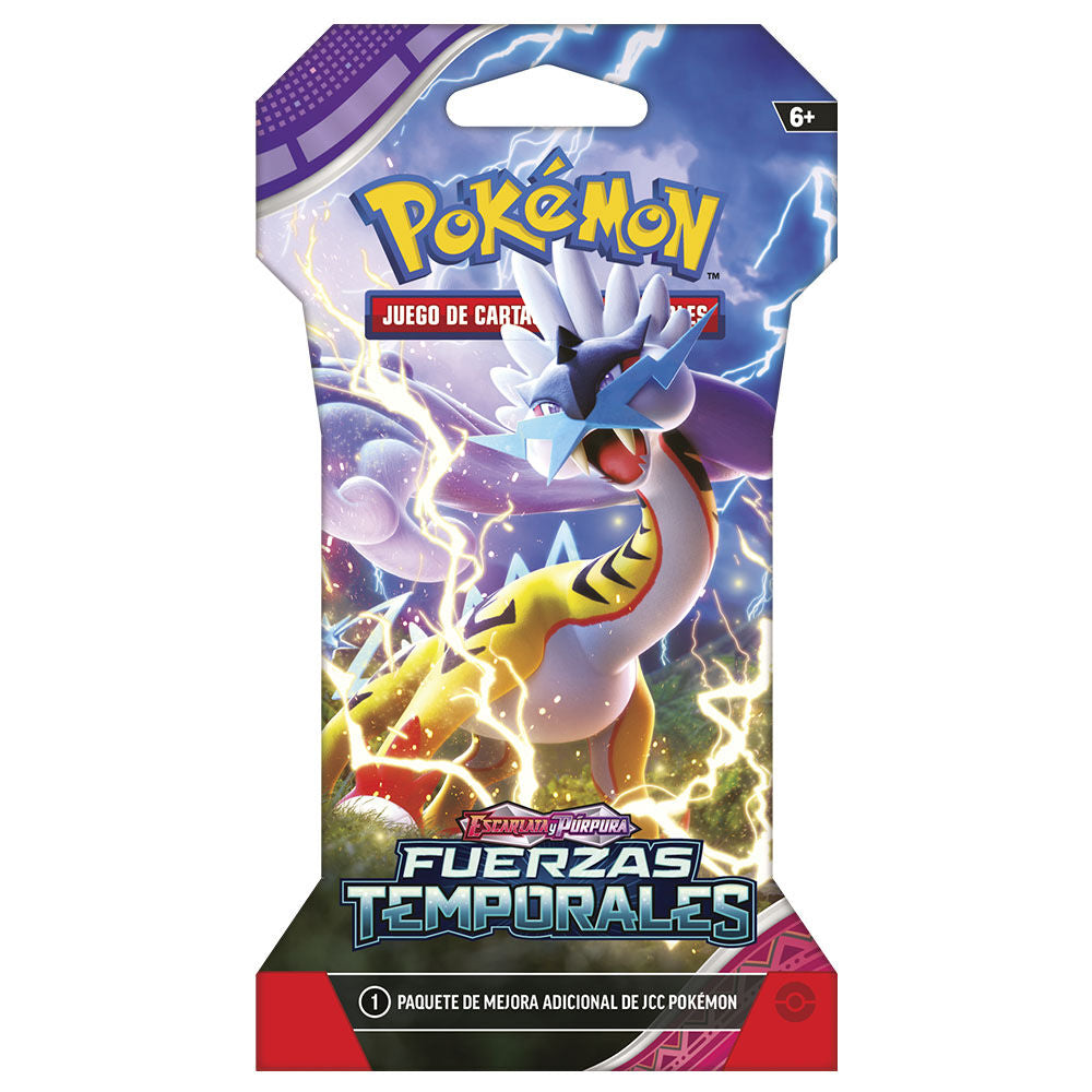 Concernant les cartes Pokémon Temporal Forces Écarlates et Violettes en espagnol
