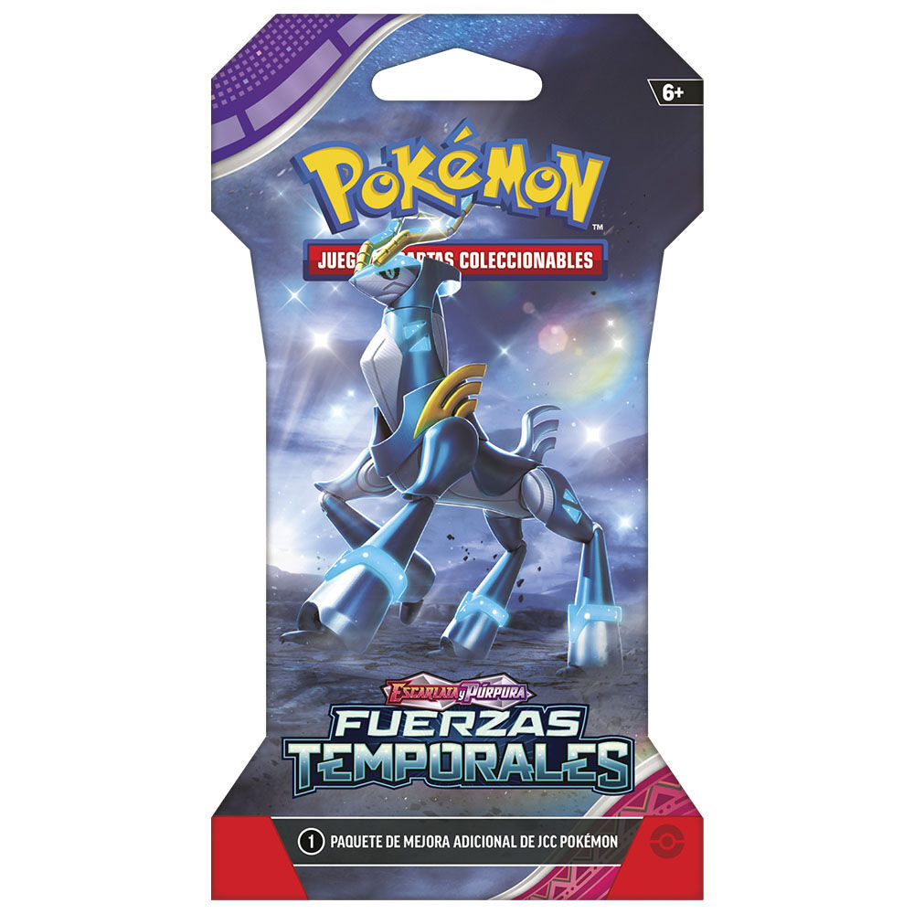 Concernant les cartes Pokémon Temporal Forces Écarlates et Violettes en espagnol