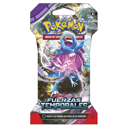 Concernant les cartes Pokémon Temporal Forces Écarlates et Violettes en espagnol