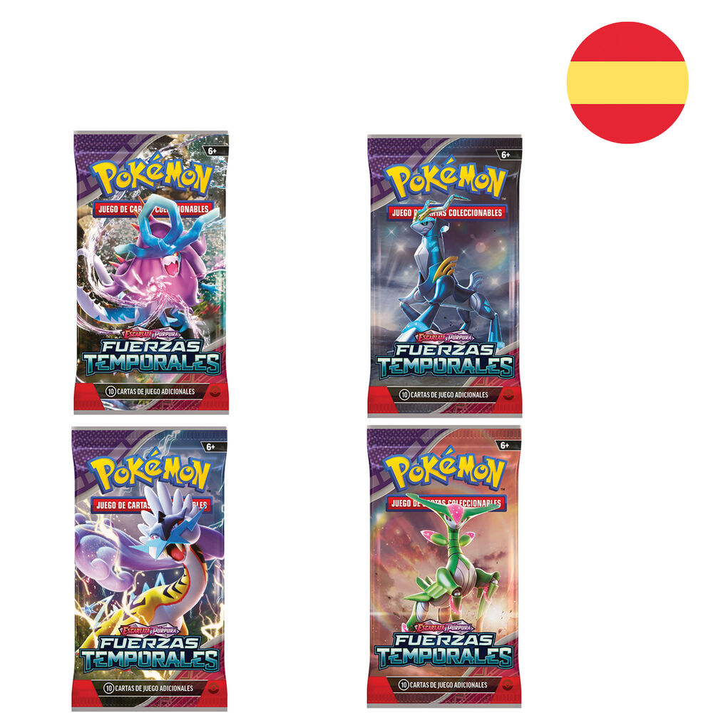 about the temporal forces pokemon cards in spanish
