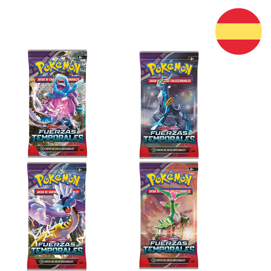 about the temporal forces pokemon cards in spanish