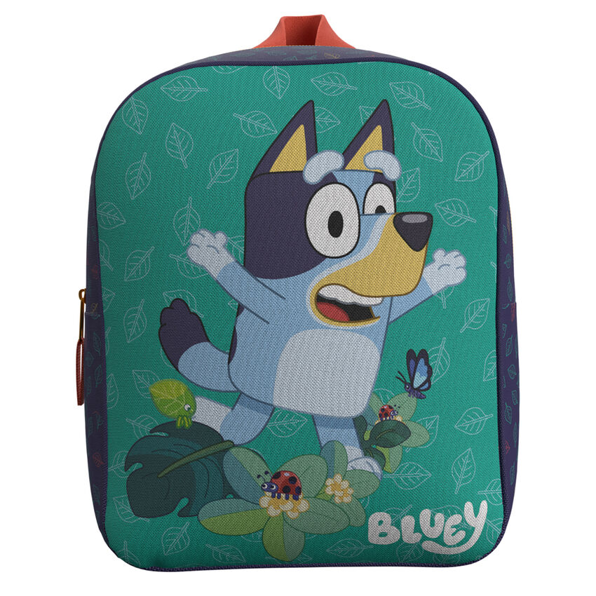 leaves bluey backpack 30cm