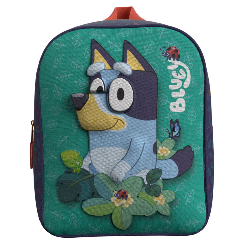3d leaves bluey backpack 30cm