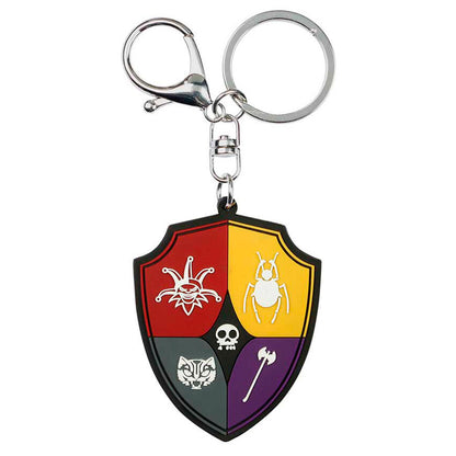wednesday shield keychain