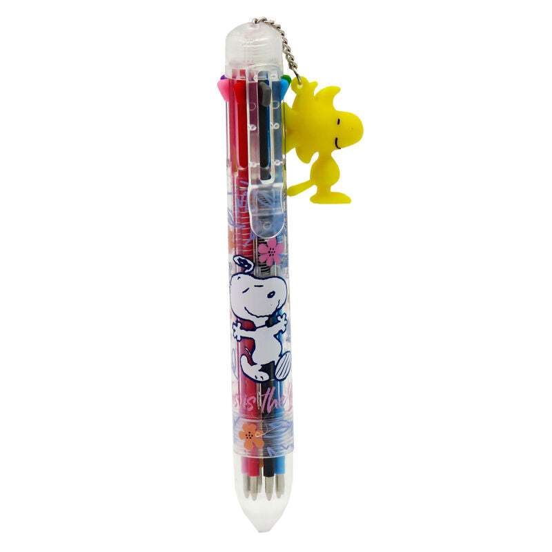 snoopy 8 color pen