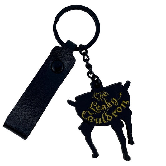 The Leaky Cauldron Harry Potter metal keychain