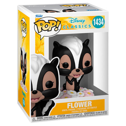 Statuetta POP di Bambi e Fiore classico Disney