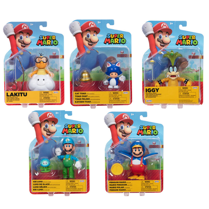 super mario bros series 31 figure  10cm  assorted