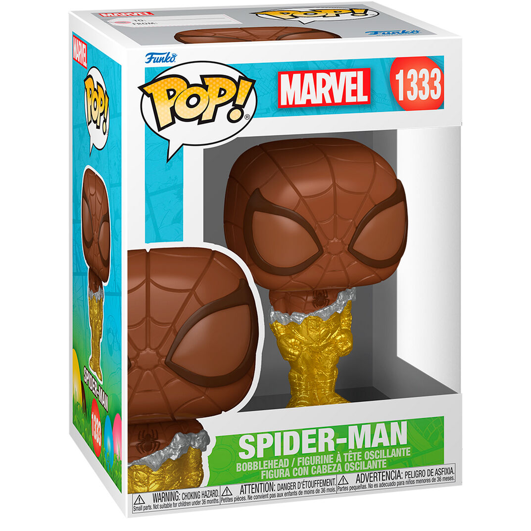 marvel spider man pop figure