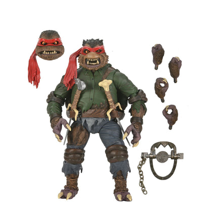 ultimate figure raphael as the wolfman universal monsters ninja turtles 18cm
