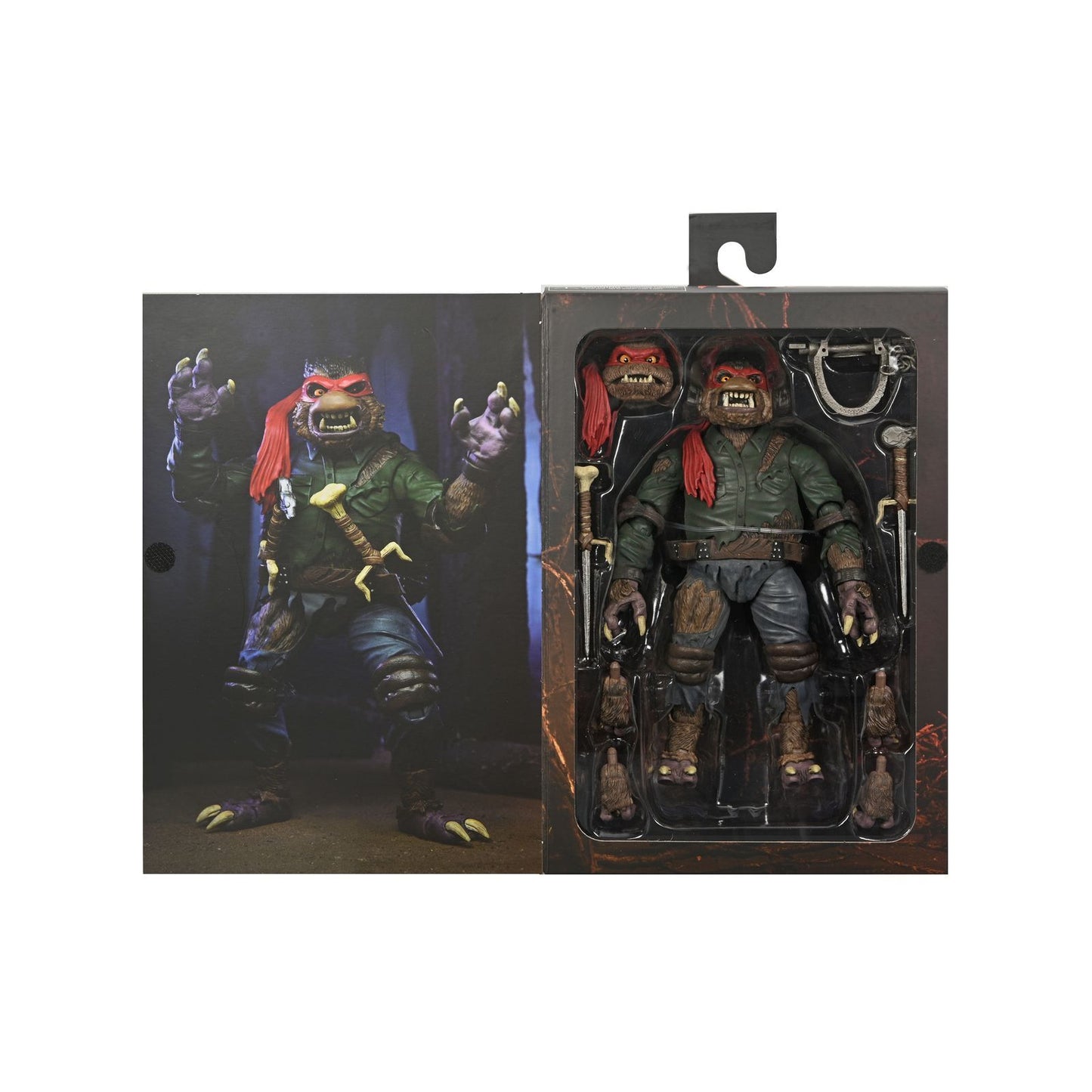 Ultimative Figur Raphael als Wolfsmann Universal Monsters Ninja Turtles 18cm