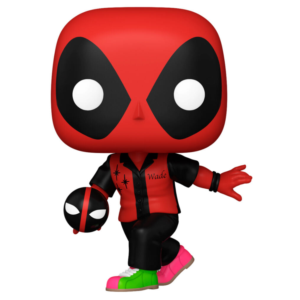 marvel deadpool pop figure  deadpool bowling