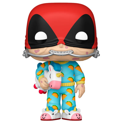 marvel deadpool pop figure  deadpool sleepover