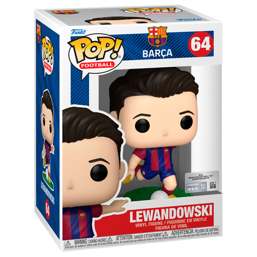 Figurine POP F C Barcelone Lewandowski