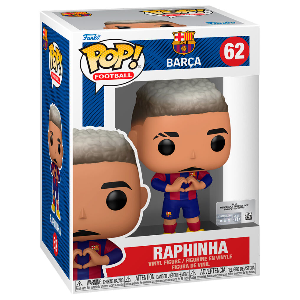 POP F.C. Figure Barcelona Raphinha